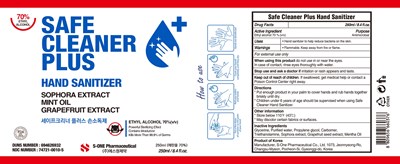 250ml Ndc: 74721-0010-5 Label (05 Safe Cleaner Plus 250ml Label)